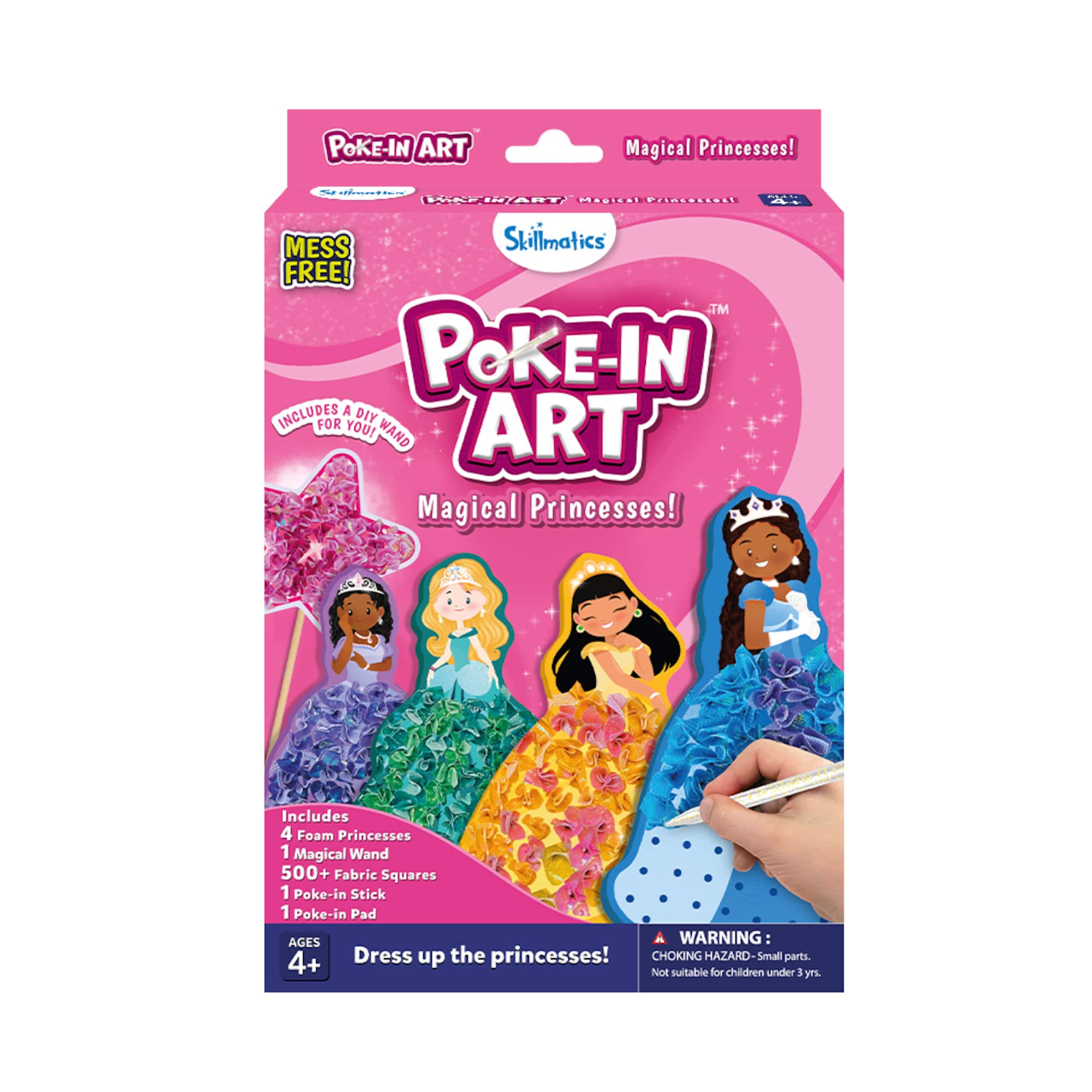 Skillmatics® Poke-in Art™ Magical Princesses Mess-Free Art for Kids